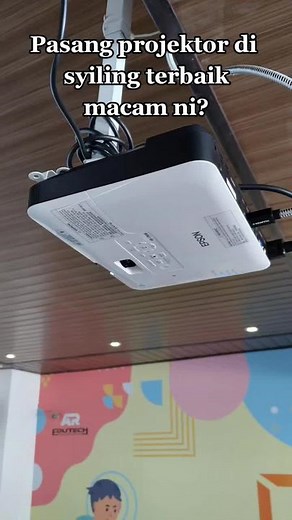Pasang projektor terbalik pun tiada masalah,tengok video sampai habis baru tahu#projektorslim #trending #fyp #teachdigitalschool #digitalclassroom #aredutech #teachdigitalclassroom