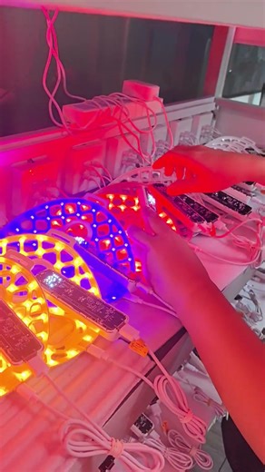 Take a look inside our 100% Aging Test room for our Liquid Silicone LED Masks.