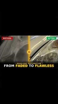 Restore Foggy Headlights in Minutes (Like NEW Again!) #automobile #offroad #outdoors