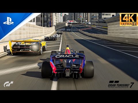 Gran Turismo 7 - SF23 Super Formula F1 on Tokyo Expressway | Logitech G920 PS5 4K