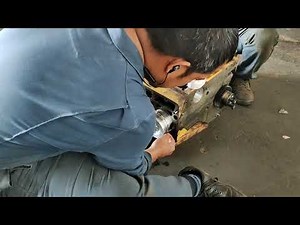 placement of cranckshaft and piston of engine 3116 caterpillar (part 1)