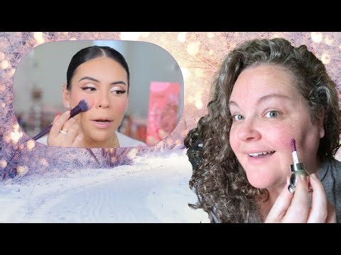 Trying a Wintry Makeup Tutorial from Juicyjas!