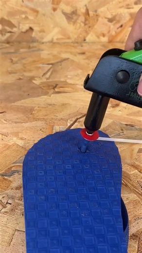 Rivet trick to repair flip flops | Motor Spins