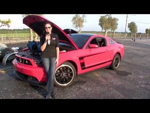 Watch Us Powershift this 2012 Boss 302 — Drag Strip Track Test Quickest ET
