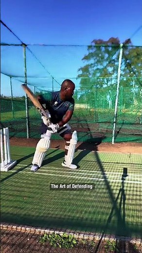 Cricket tips batting tips, Mastering the Art of Defending in Cricket Batting Tips #cricket #tips