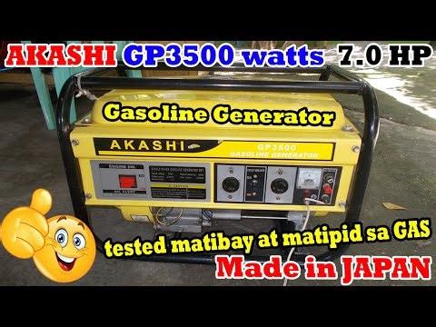 AKASHI GP3500 GENERATOR
