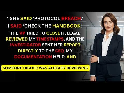 My VP Said I Mishandled the Investigation—The External Report Went Straight to the CEO