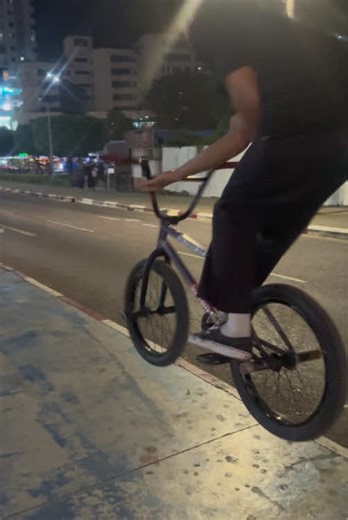 Failed Switch Barspin Attempt in BMX
