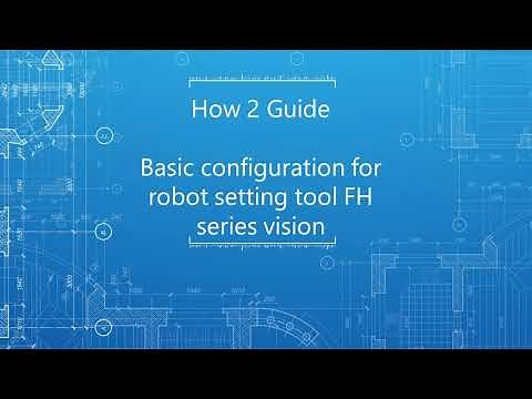 How to configure robot setting tool for FH series robot guidance