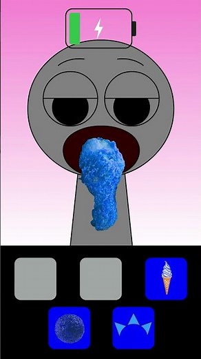 Incredibox Sprunki Sonic.exe - Random Blue Emoji Food Asmr Mukbang - Emon Animation