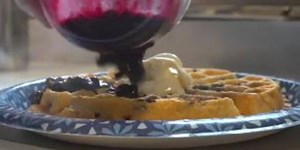 Waffles, waffles and waffles on the menu at Dover-Foxcroft restaurant