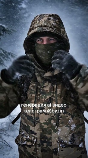 A commercial for a winter hiking suit created entirely using artificial intelligence.