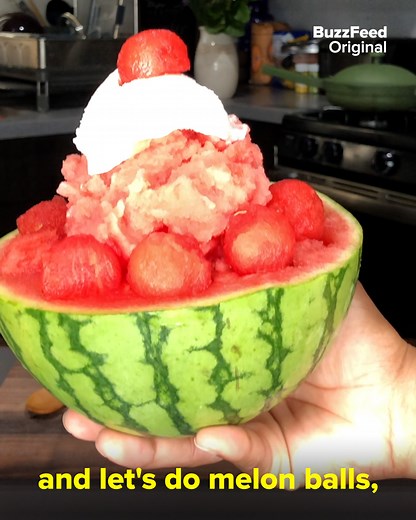 She’s back! 3 absolutely delicious ways to make a melon into magic. GraceFULL Vegan(https://www.instagram.com/gracefull_vegan) is changing desserts forever! | Tasty