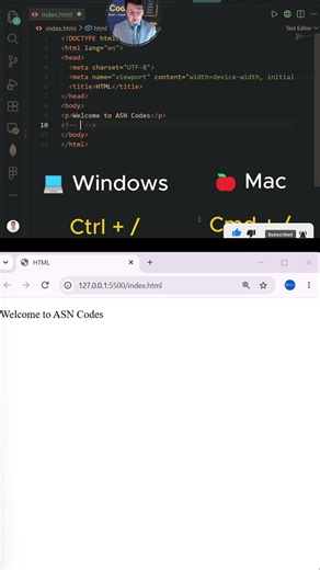 How to Write HTML Comments 💬 | HTML for Beginners #shorts