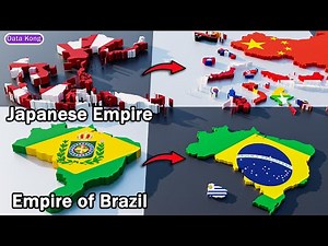 How Many Countries Divided From The Largest Empire