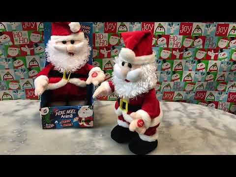 A La Porte Bleue - Père Noël automate qui danse et qui chante