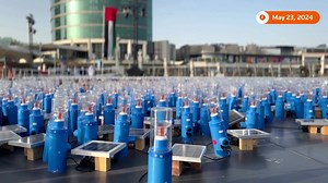 💡 Lit brightly through the night and shaped like the UAE's national Ghaf Tree, more than 3,000 student-made lanterns recently set the Guinness World Record for the 'Largest Solar Power Light Bulb Display' in Dubai | Reuters
