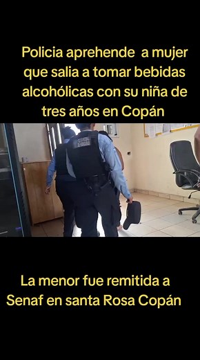 Detenciones Policía en Santa Rosa de Copán