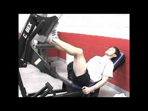 IUPUI Lab Instructional:: ACSM Leg Press Max Strength Test