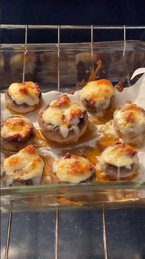 The BEST Stuffed Mushrooms I’ve ever had! | Easy Recipe