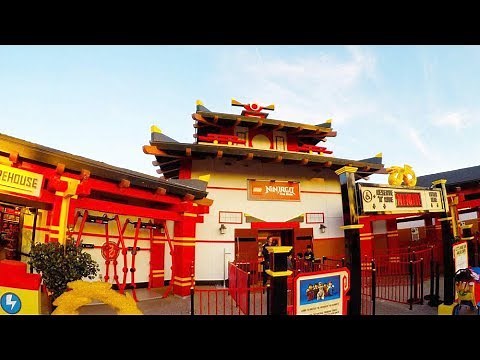 [4k] Ninjago The Ride - Legoland California