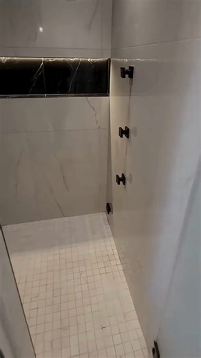 Mr. Steam on Instagram: "This steam shower transformation from @braun_plumbing is a sleek, spa-worthy upgrade featuring matte black fixtures and the smart, stylish iTEMPO® control from Mr. Steam. This isn’t just a shower — it’s a steam sanctuary designed for comfort, control, and serious style. Ready to turn up the steam? This is how you do it."