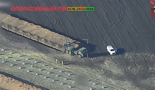 Engineer Unit Struck by Lancet Loitering Munition