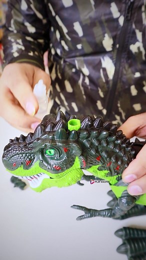 137K views · 2K reactions | REMOTE CONTROL DINASOUR WITH SMOKE - water spray dino with lights - playmaster toys - #rc #remotecontrol #dinosaur #fb #reels #kids #kids #rcdino | Play Master | Facebook