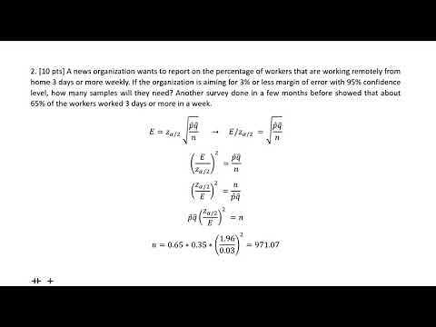 Intro to Statistics Exam 2 walk through