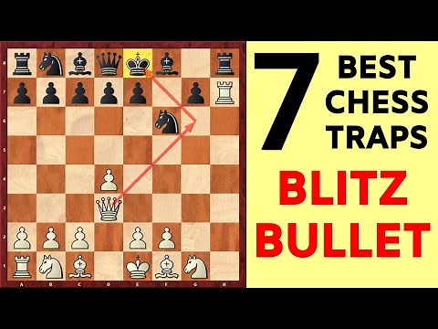 7 Best Chess Opening Traps for BLITZ and BULLET