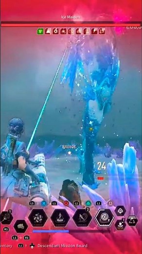 THE FIRST DESCENDANT : THE ICE 🧊 MAIDEN IS PETTY 🤬 (RATED-PG) . #shorts #gaming #thefirstdescendant