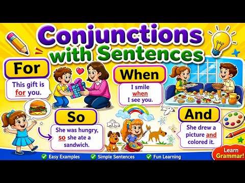 What is Conjunction | Conjunctions in English Grammar