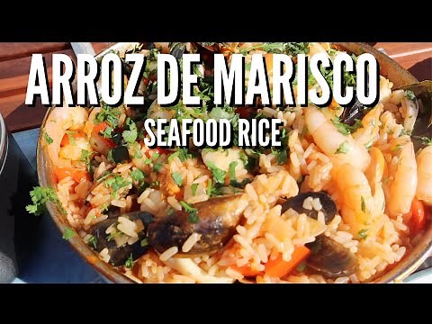 Portuguese Seafood rice - Arroz de Marisco ( easy recipe)