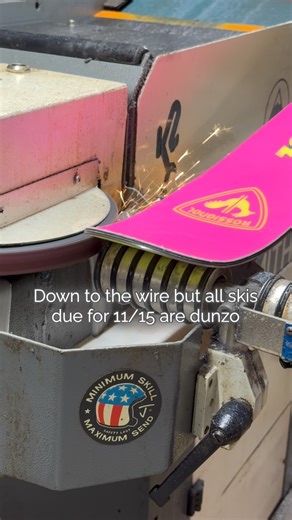 1.9K views | The boys have been grinding ✨ #ski #skituning #snowboardtuning | Sportworks Ltd | Facebook