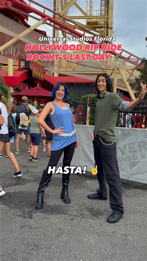 Orlando Informer on Instagram: "Yesterday, Universal Studios Florida marked the final day of Hollywood Rip Ride Rockit with a rockin’ send off 🎸As of today, the attraction is officially closed."