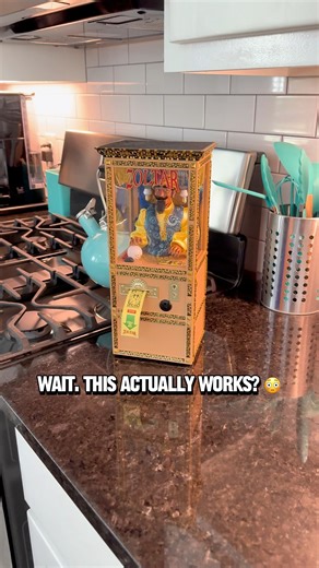 Anyone else old enough to remember the movie “BIG” with Tom Hanks in 1988? 😅 This thing even gives you a fortune! Crazy! #Zoltar #Arcade #Miniature #NewWaveToys #TomHanks | Jared Guynes