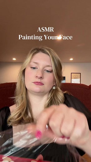 ASMR Face Painting Experience for Relaxation