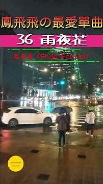 ［鳳飛飛（Fong Fei-Fei）の最愛單曲 036］：雨夜花（雨の夜の花 / Flowers in the Rainy Night）「中文字幕」。#幸福之歌