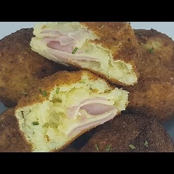 Croquettes de pomme de terre farcies 😋 un vrai régal 👍🌙