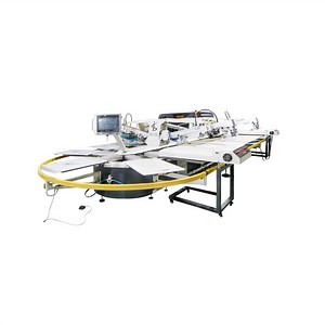 [Hot Item] Automatic Oval Screen Printing Machine/Textile Printer Machine