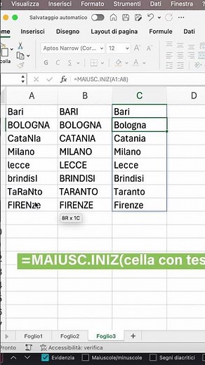 Change uppercase and lowercase letters in Excel