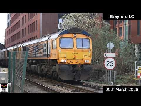 *Quintet headed sand train* Brayford Level Crossing (20/03/2026) ft:‪@365ShaneEyoho‬