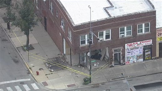 Crews respond to partial building collapse in Chicago Lawn