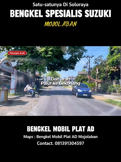 Bengkel Mobil Spesialis SUZUKI di Soloraya