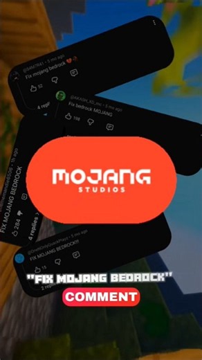 MOJANG FIX BEDROCK! (Why Java & Bedrock Are Different?) #minecraft #cherrybyte