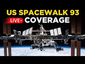 ISS Spacewalk Live | US Spacewalk 93 At The ISS | International Space Station | NASA Live