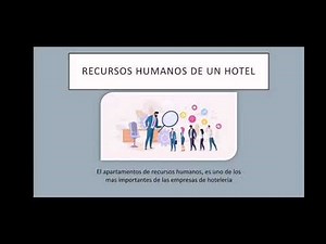 DEPARTAMENTO DE RECURSOS HUMANOS DE UN HOTEL