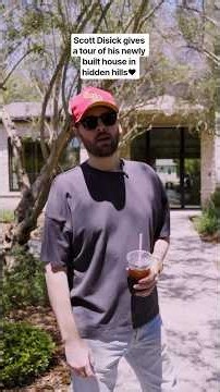 Scott Disick gives a tour of his newly built house in hidden hills♥️