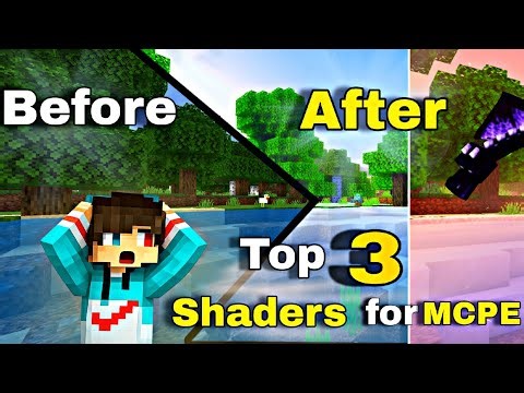 Top 3 Best Shaders in MCPE 1.21+ 😱🔥#minecraft #mcpeshaders