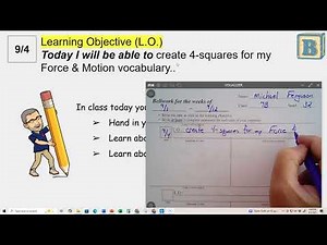 How to do the Bellwork Sheet
